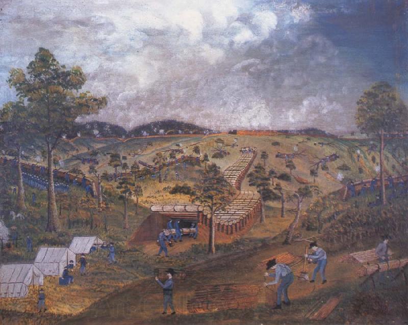 unknow artist Siege of Vicksburg Norge oil painting art